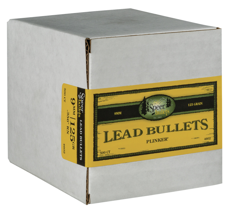 Speer Ammo Handgun, Speer 4602      Bull .356 125 Rn Lead         500