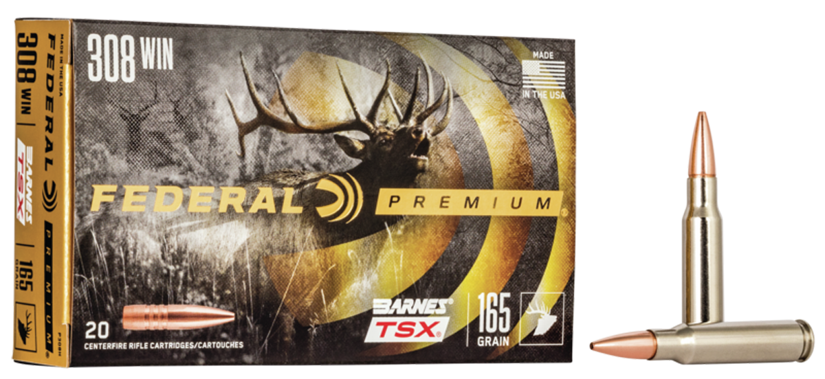 Federal Premium, Fed P308h          308     165 Btsx         20/10