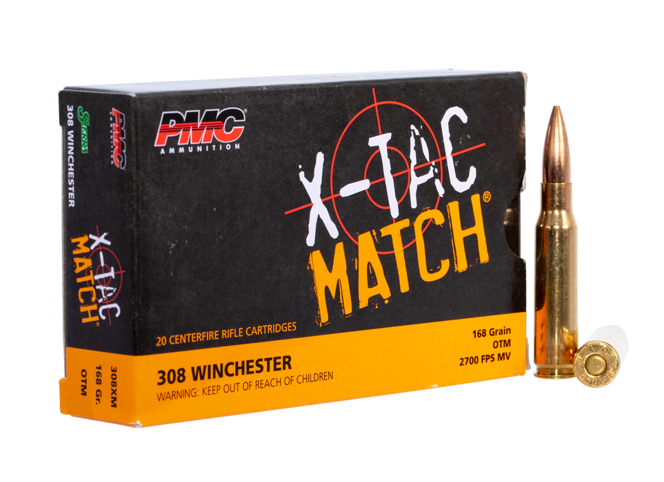 Pmc X-tac, Pmc 308xm    308    168 Otm Match            20/40