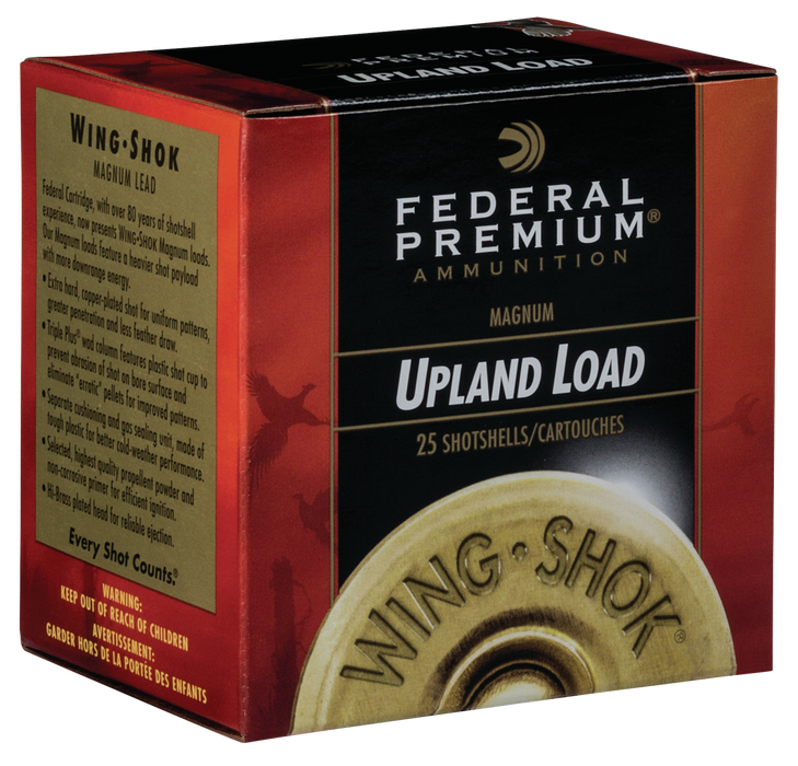 Federal Premium Upland, Fed Pf2045    Wngshk     20 Hv  1oz      25/10