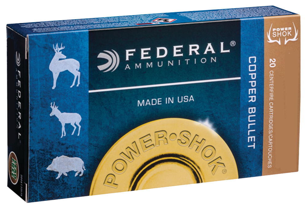 Federal Power-shok, Fed 300w180lfa     300win  180 Cop          20/10