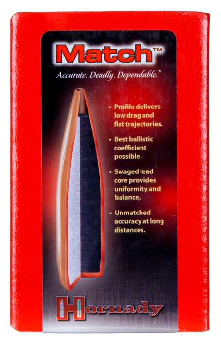 Hornady Match, Horn 3039   Bull .308 155 Bthp Match        100/15