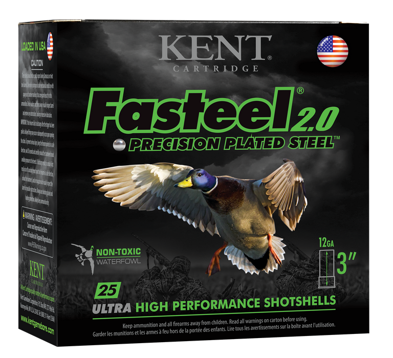 Kent Cartridge Fasteel 2.0, Kent K123fs32bb   3in 11/8   Faststl 2.0     25/10