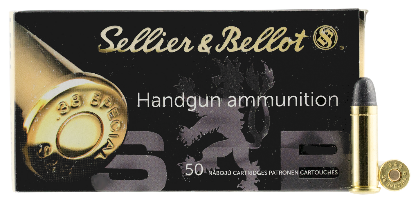 Sellier & Bellot Handgun, S&b Sb38a          38 Sp   158 Lrn          50/20