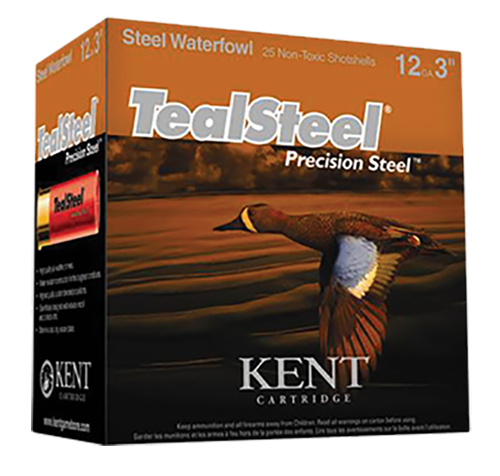 Kent Cartridge Teal Steel, Kent Kts123365    3in 11/4   Teal Stl 5      25/10