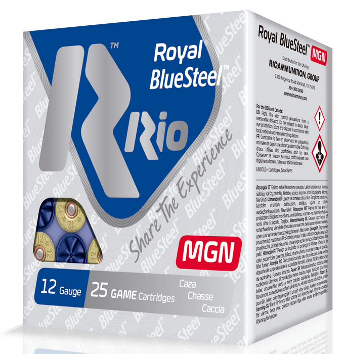 Rio Ammunition Royal Bluesteel, Rio Rbsm202    20 3in      1      Stl Mag    25/10