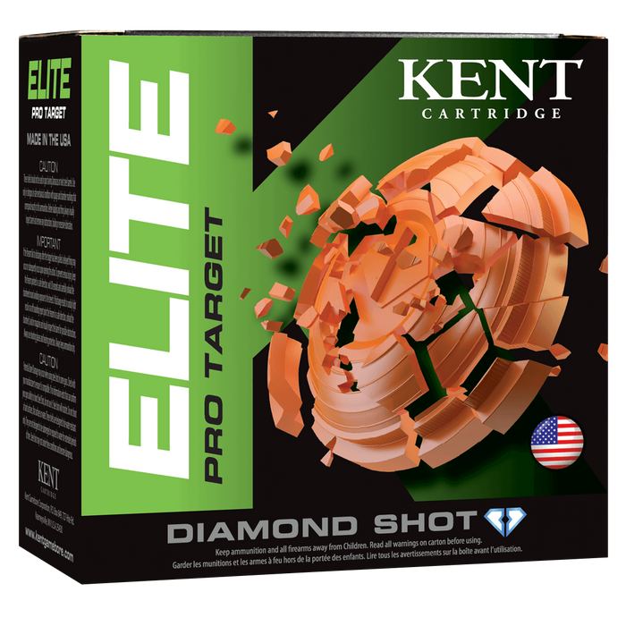 Kent Cartridge Elite, Kent E12psc3275   2.75 Pro Trgt  12 7.5 11/8 25/10