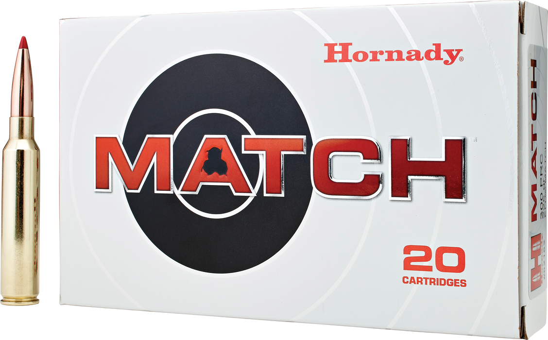 Hornady Match, Horn 82162  Match 300 Prc  225 Eld-m         20/10