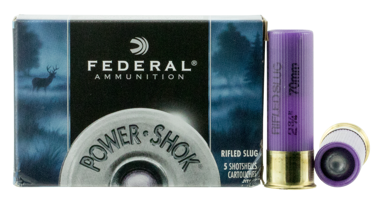 Federal Power-shok, Fed F164rs            16         Slug      5/50