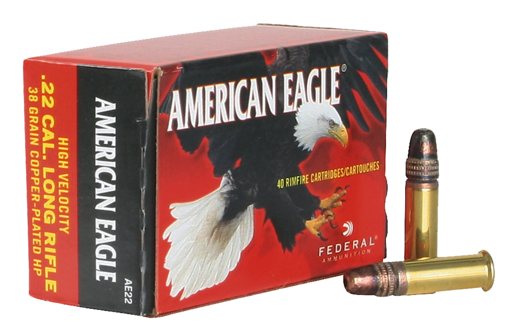 Federal American Eagle, Fed Ae22       22lr 38 Hp Cop             40/100