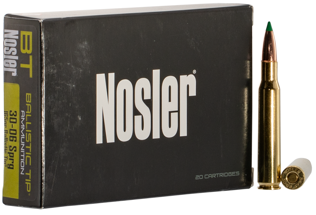 Nosler Ballistic Tip, Nos 40043 Blstc  30-06   165 Bt              20/10