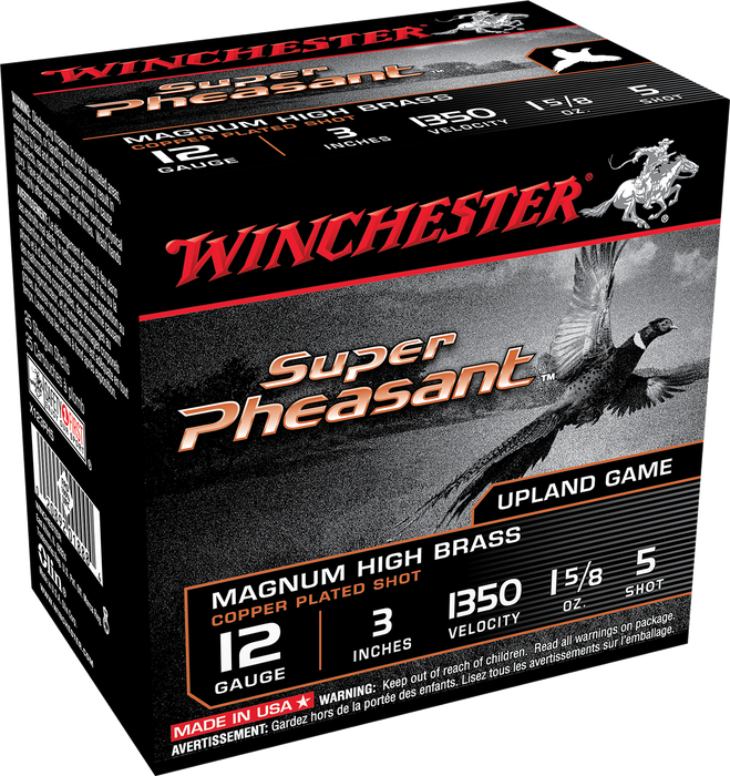 Winchester Ammo Super Pheasant, Win X123ph5 Sup Phsnt 1 5/8         25/10