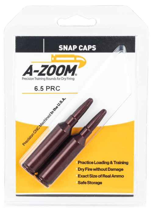 A-zoom Rifle Snap Caps, Azoom 12307      Snap Cap  6.5 Prc             2pk