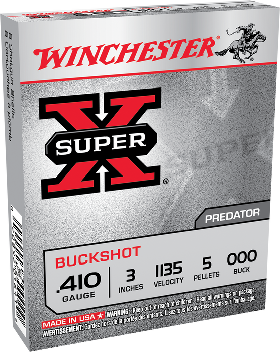 Winchester Ammo Super X, Win Xb413     000bk 5 Pel      Buck   5/50