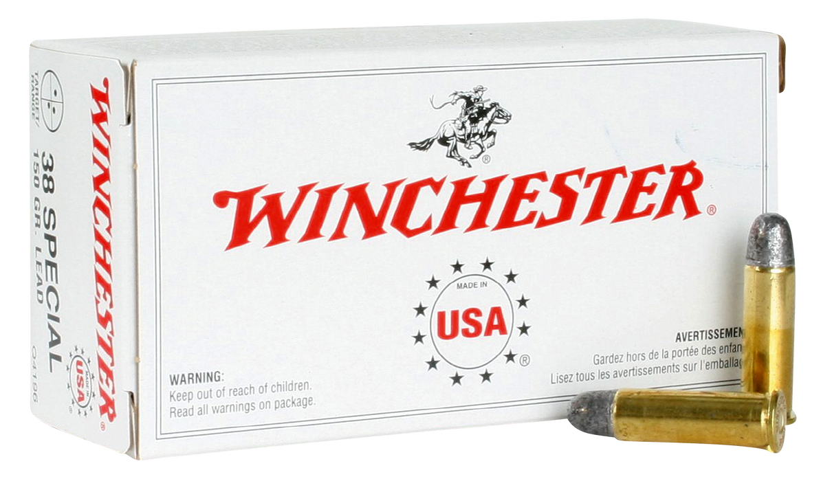 Winchester Ammo Usa, Win Q4196     38sp       150 Ld      50/10