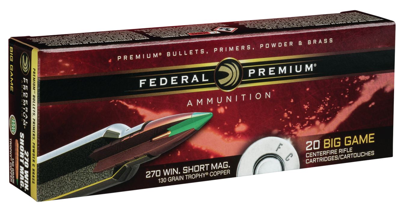 Federal Premium, Fed P270wsmtc1     270wsm  130 Tc           20/10