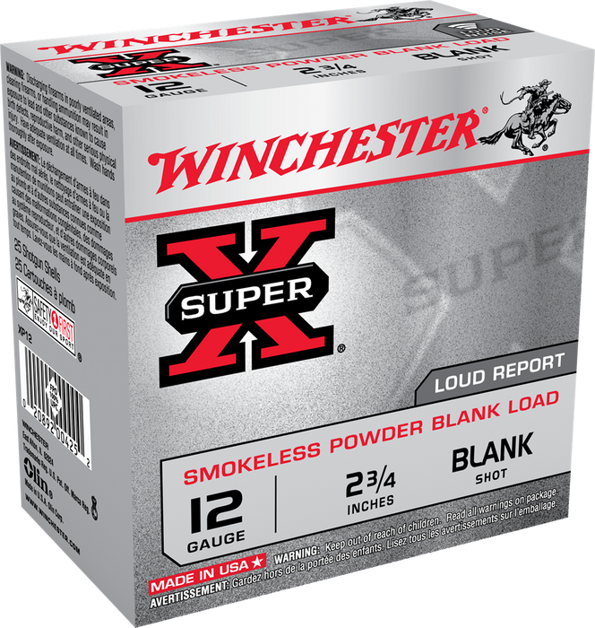 Winchester Ammo Super X, Win Xp12       Fld Trl Pop Ld        25/10