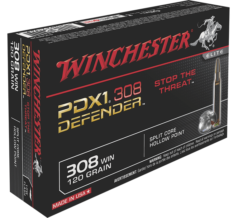 Winchester Ammo Defender, Win S308pdb       308    120pdx1     20/10