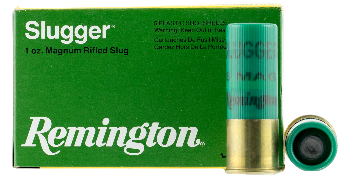 Remington Ammunition Slugger, Rem 20302 S12srs          12  Slug           5/50