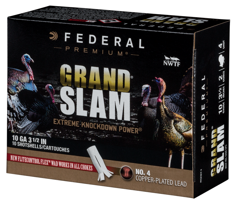 Federal Grand Slam, Fed Pfcx101f4 Grslam     10 3.5 2oz      10/50 Tky