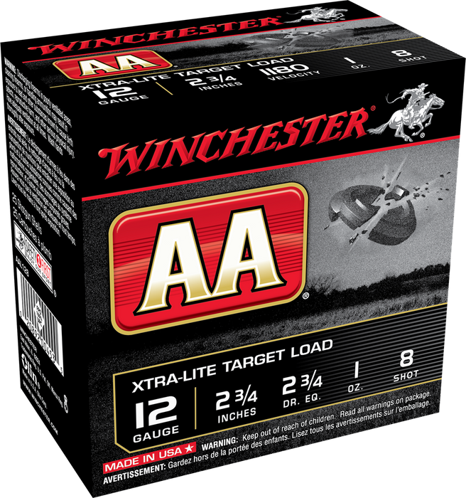 Winchester Ammo Aa, Win Aal128     Aa X-lite    1oz      25/10