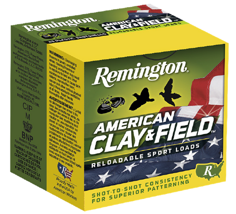 Remington Ammunition American Clay & Field Sport, Rem 20356 Ht12l8     12      8   1oz        25/10