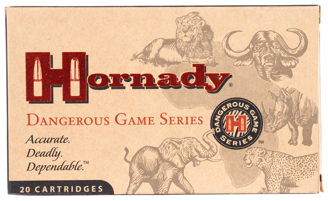 Hornady Dangerous Game, Horn 8508   375 H&h 270 Sp/rp Sf             20/06