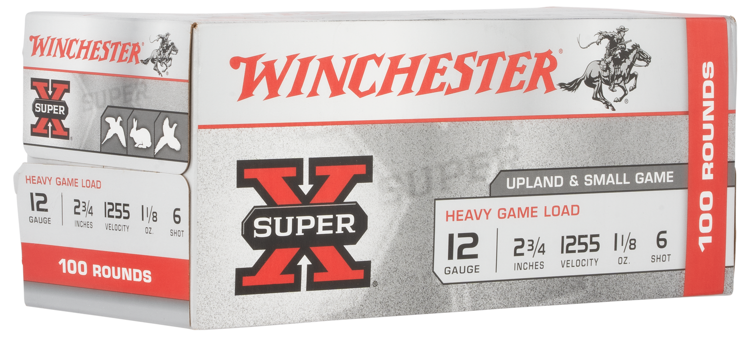 Winchester Ammo Super X, Win Xu12h6vp  Supx Hvygame         100/2