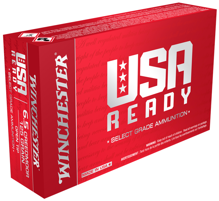 Winchester Ammo Usa Ready, Win Red65vp   6.5crd     125 Otr     60/4  Usready