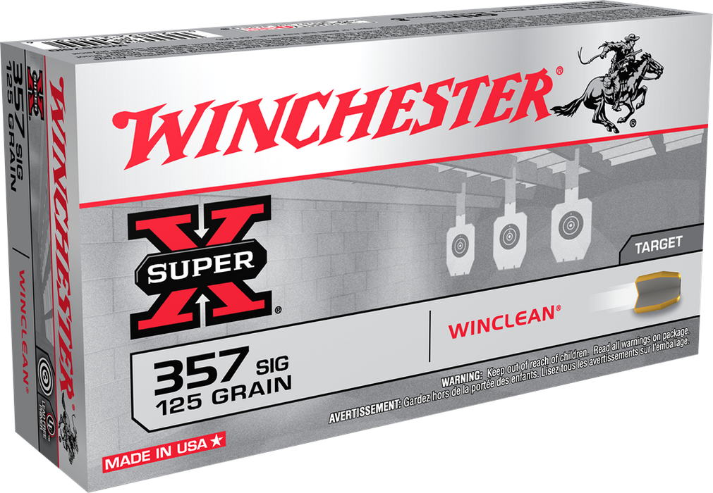 Winchester Ammo Super X, Win Wc357sig  357sg   125 Bebwcln    50/10