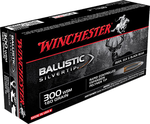 Winchester Ammo Ballistic Silvertip, Win Sbst300sa     300wsm 180blst     20/10