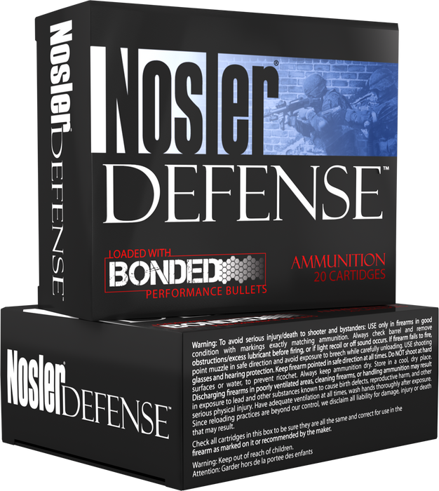 Nosler Defense, Nos 39123 Defense  40s    200 Hp             20/10
