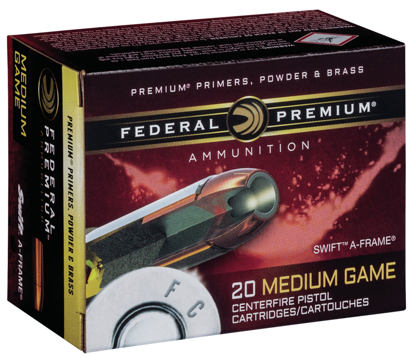 Federal Premium, Fed P454sa       454cs     300 Swafr       20/10