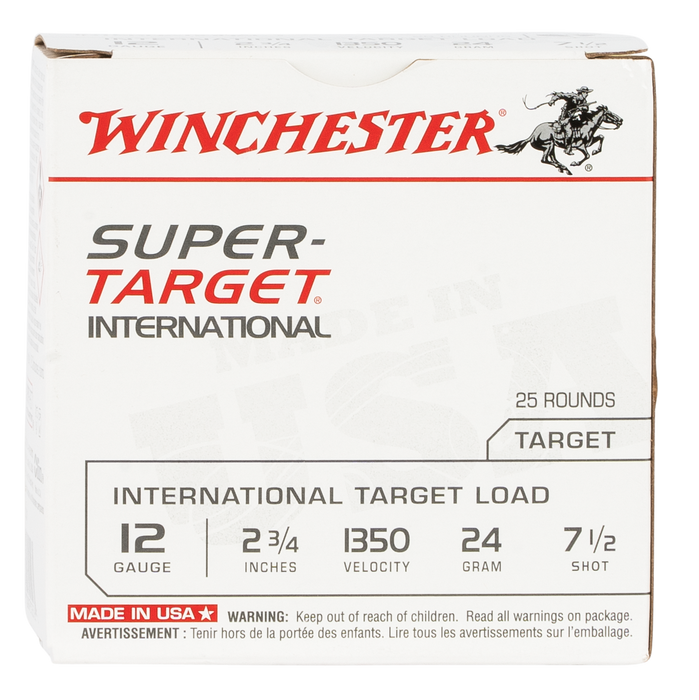 Winchester Ammo Super Target, Win Trgt213507 Sup Tgt  12ga 7.5     25/10