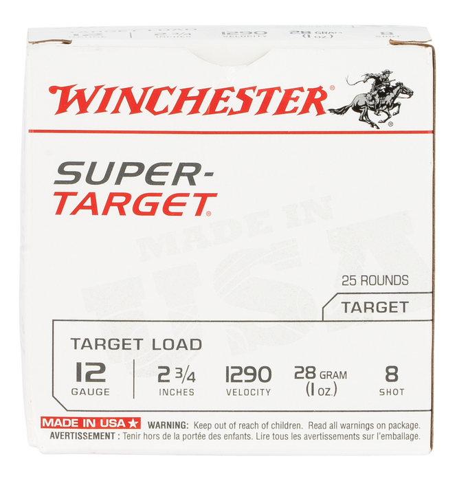 Winchester Ammo Super Target, Win Trgt12908  Sup Tgt       1oz     25/10