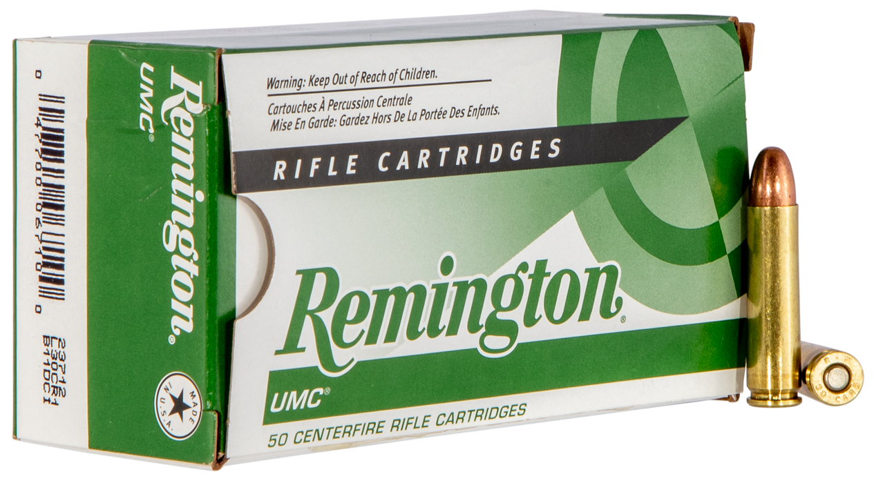 Remington Ammunition Umc, Rem 23712 L30cr1    Umc 30 Car     110 Mc   50/10