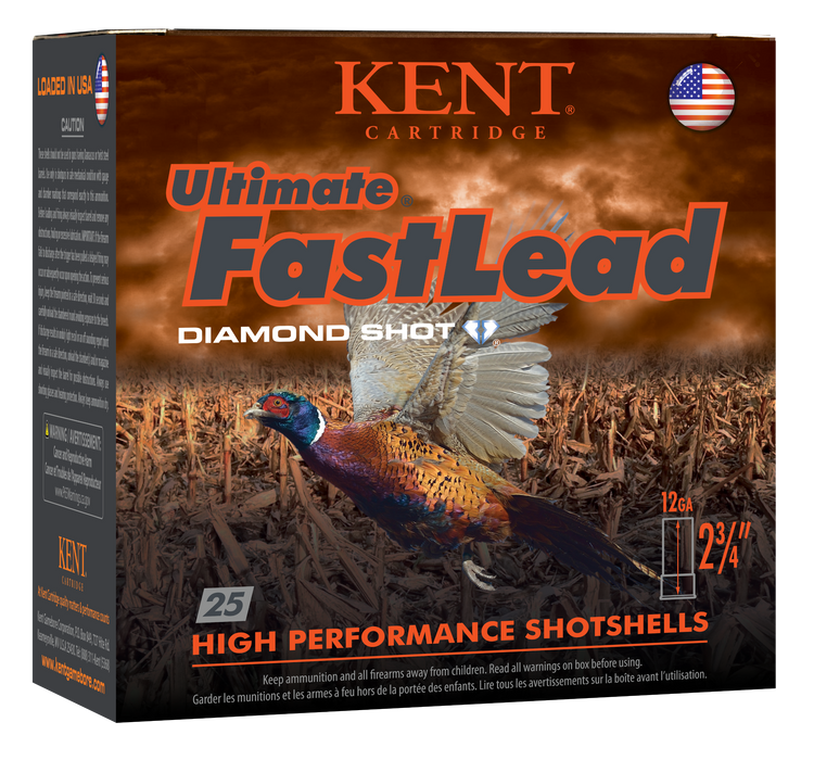 Kent Cartridge Ultimate Fast Lead, Kent K122ufl405   2.75 13/8 Ult Fast Ld      25/10