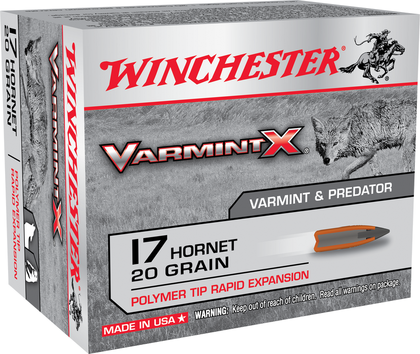 Winchester Ammo Varmint X, Win X17p          17hor  20varx      20/10