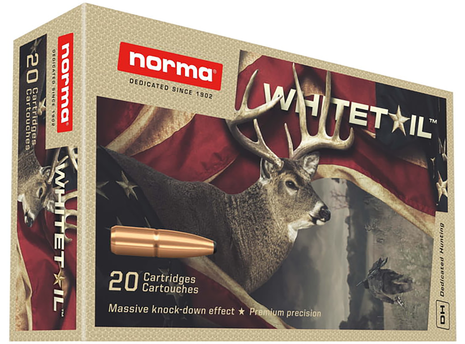 Norma Ammunition (ruag) Whitetail, Norma 20177382 308 Win 150gr Psp  Whitetail  20/10