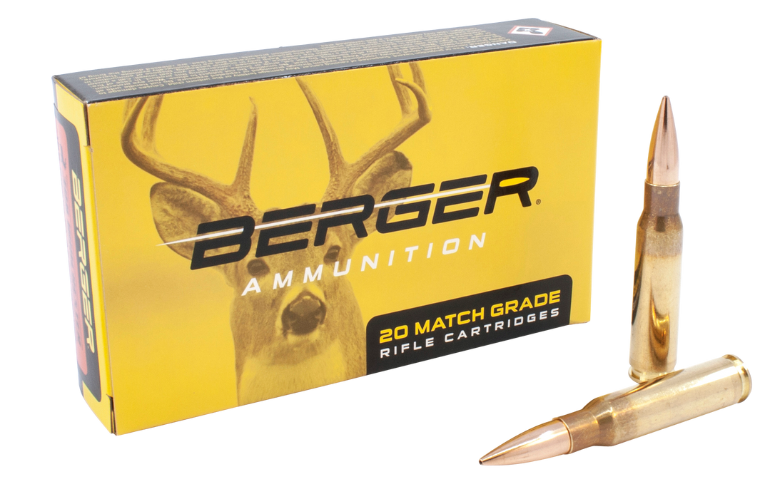 Berger Bullets Hunting, Berg 60040   308win  168gr Classic Huntr 20/10