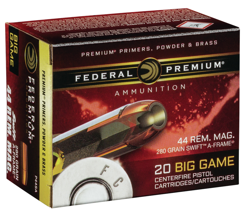 Federal Premium, Fed P44sa        44mg      280 Swafr       20/10