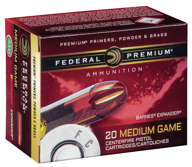 Federal Premium, Fed P454xb1      454cs     250 Brx         20/10