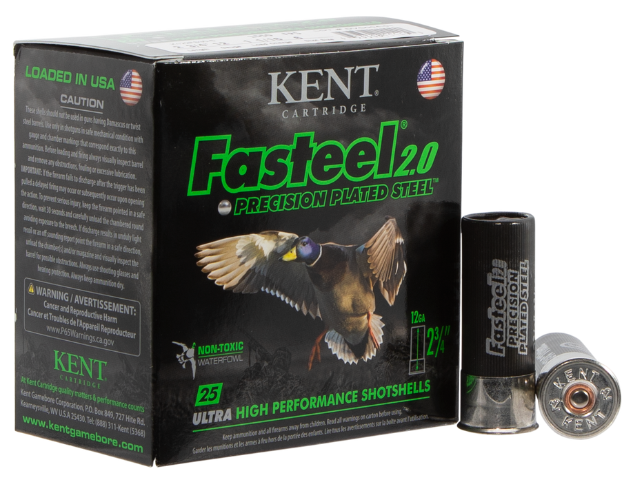 Kent Cartridge Fasteel 2.0, Kent K122fs306    2.75 11/16 Faststl 2.0     25/10