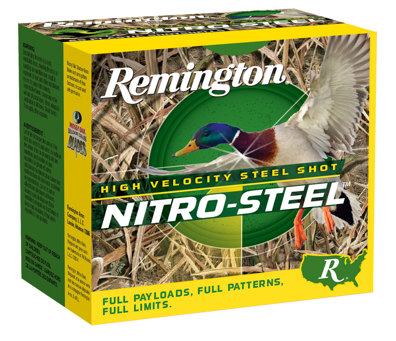 Remington Ammunition Nitro Steel, Rem 20800 Ns12m3     Nitro 12    3 Stl      25/10