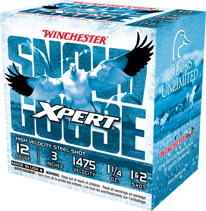 Winchester Ammo Xpert Snow Goose, Win Wxs12312   Xpert Snow Goose 1 1/4  3in 25/10