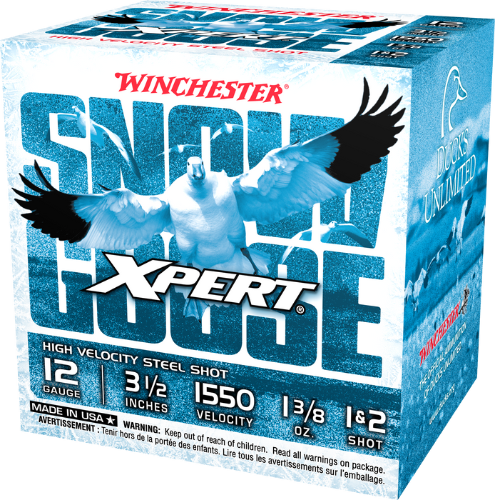 Winchester Ammo Xpert Snow Goose, Win Wxs12l12   Xpert Snow Goose  1 3/8 3.5  25/10