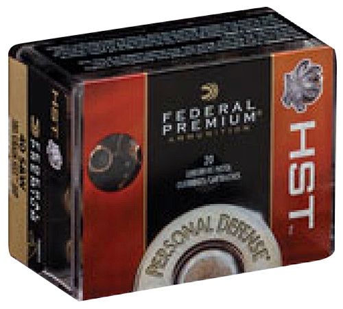 Federal Premium, Fed P40hst1s     40        180 Jhppd       20/10