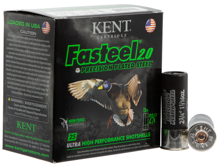 Kent Cartridge Fasteel 2.0, Kent K122fs30bb   2.75 11/16 Faststl 2.0     25/10