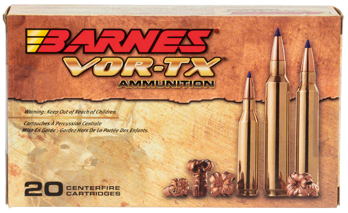 Barnes Bullets Vor-tx Rifle, Brns 21539 Bb300um3    300rum    180 Ttsx Bt 20/10