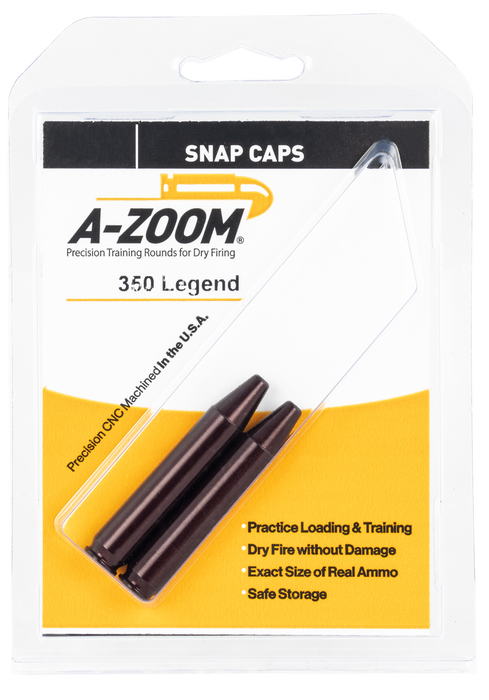 A-zoom Rifle Snap Caps, Azoom 12273      Snap Caps 350 Legend          2pk